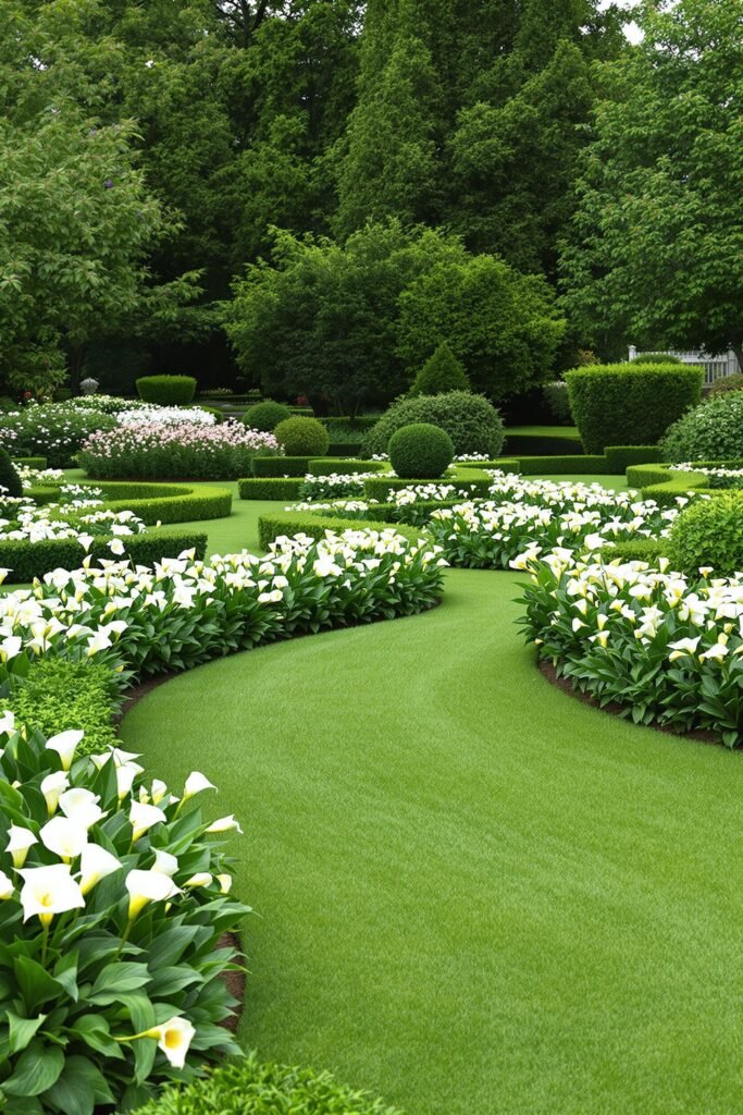 Lush Wonderland of Curves and Petals