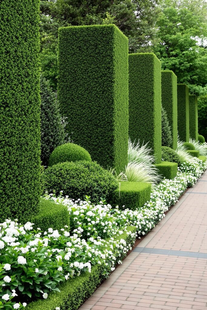 Geometric Greenery: A Topiary Tale
