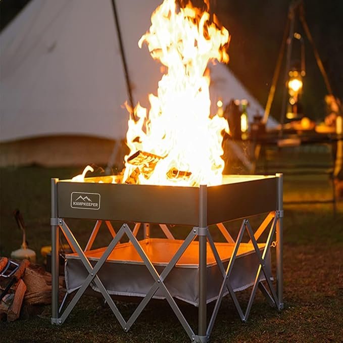 Portable Fire Pit for Backyard Use