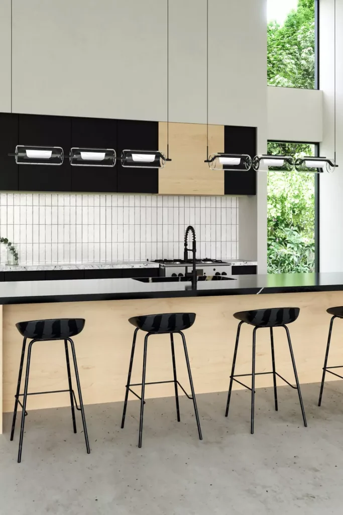 farmhouse kitchen lighting