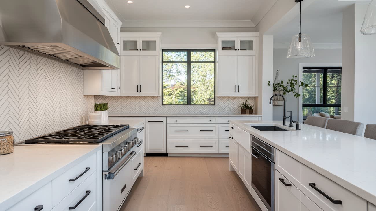 White Kitchen Backsplash Ideas