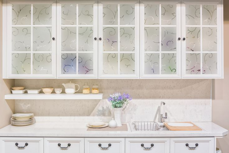 Glass-Front Cabinets