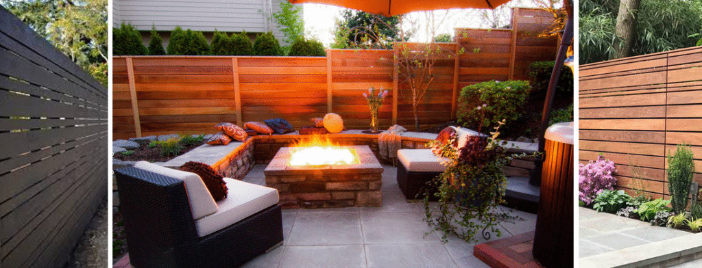 Horizontal Fence Ideas