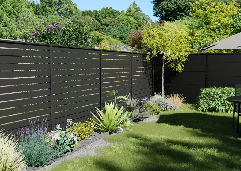 5. Composite Horizontal Fence