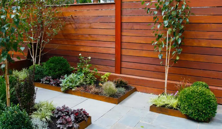 Horizontal Cedar Fence