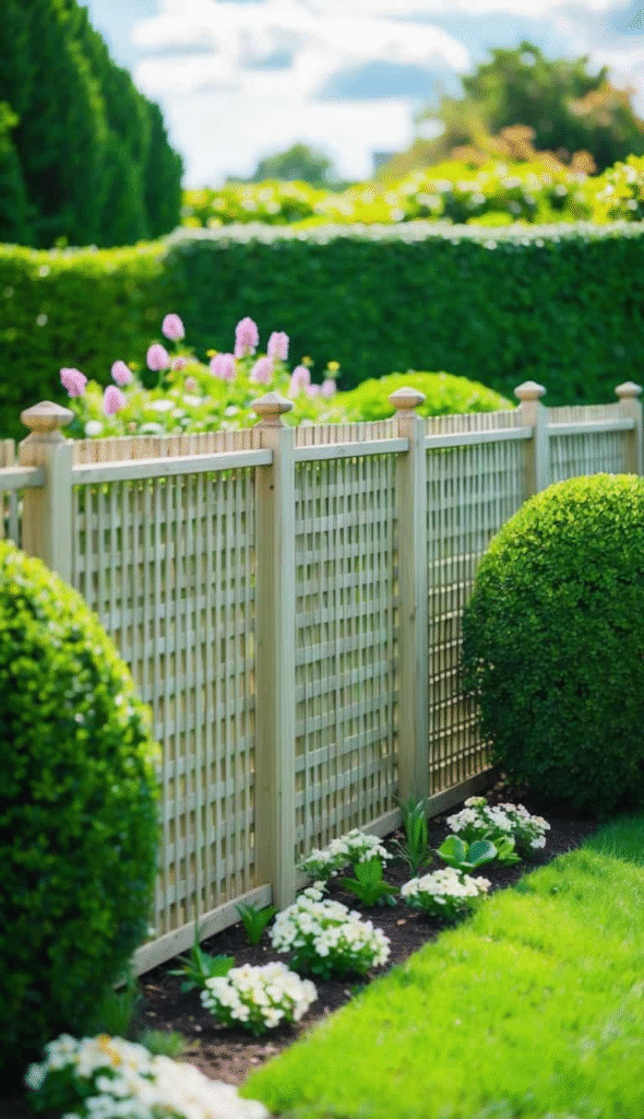 Horizontal Slatted Wood