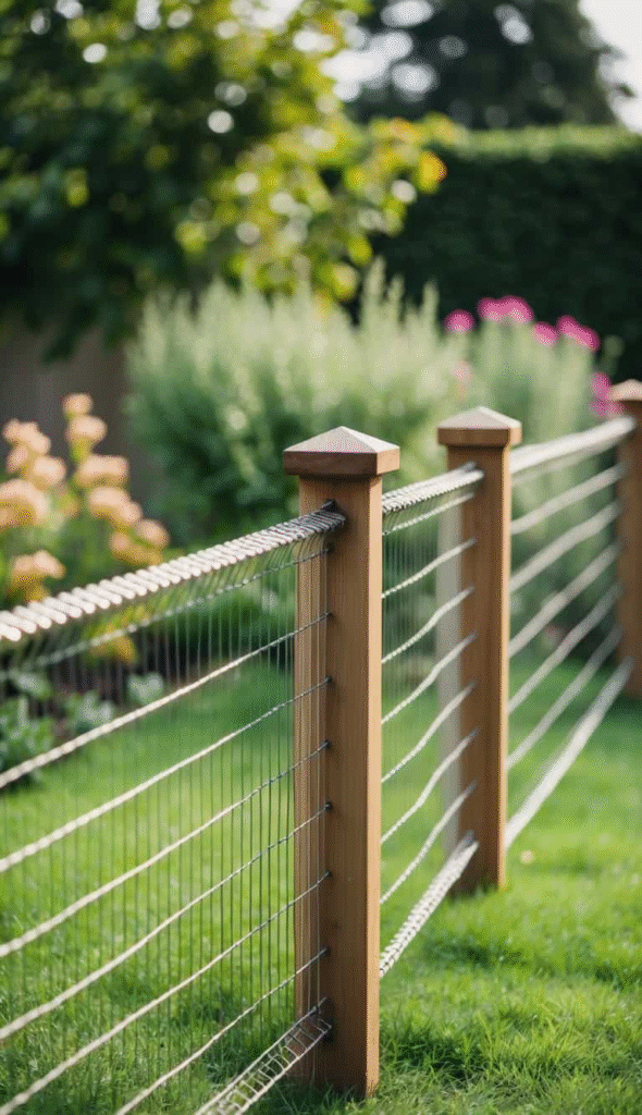 Bright Color Block Fence