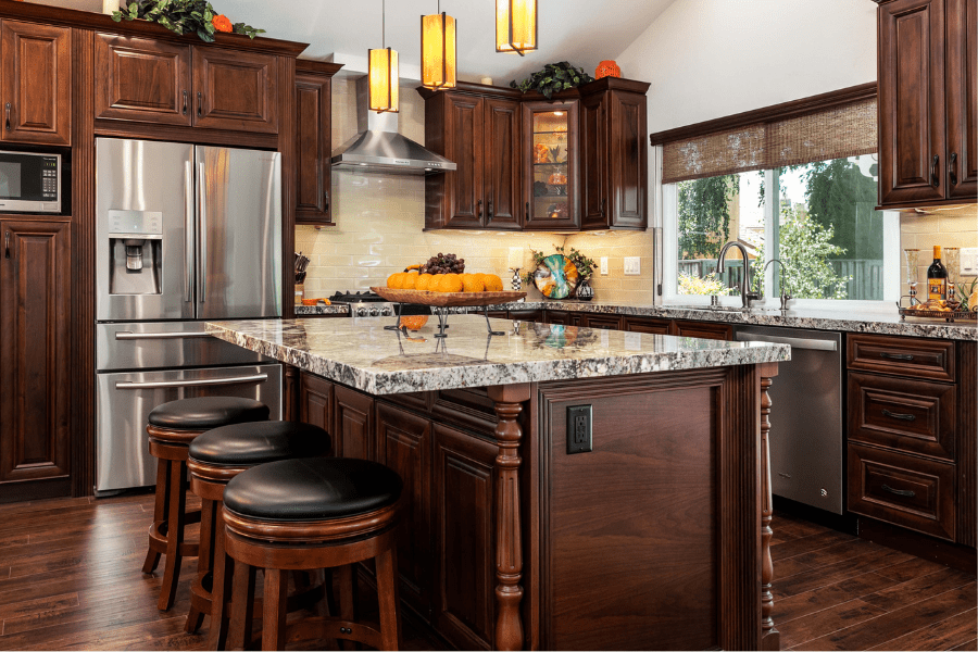 Wood Kitchen Cabinets