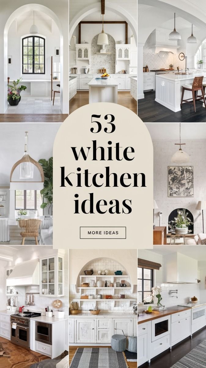 White Kitchen Ideas: Stylish Designs for Every Home