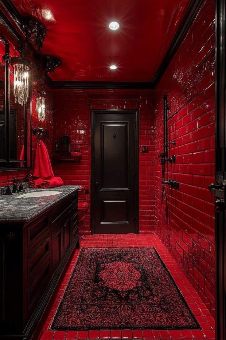 Red Bathroom Ideas: Bold Designs for Stylish Homes