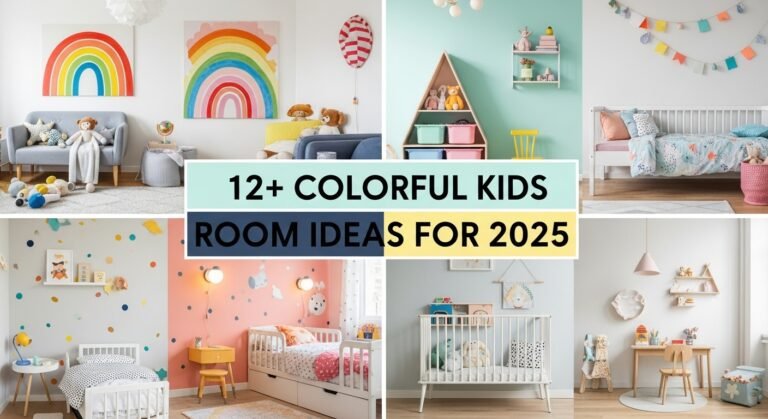 12+ Colorful Kids Room Ideas for 2025