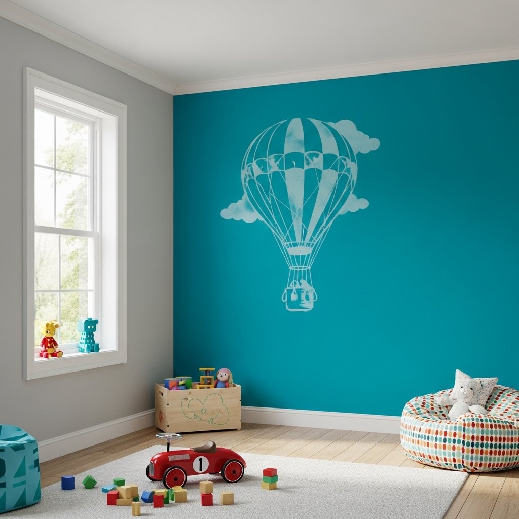 Dramatic bold accent walls in interiors