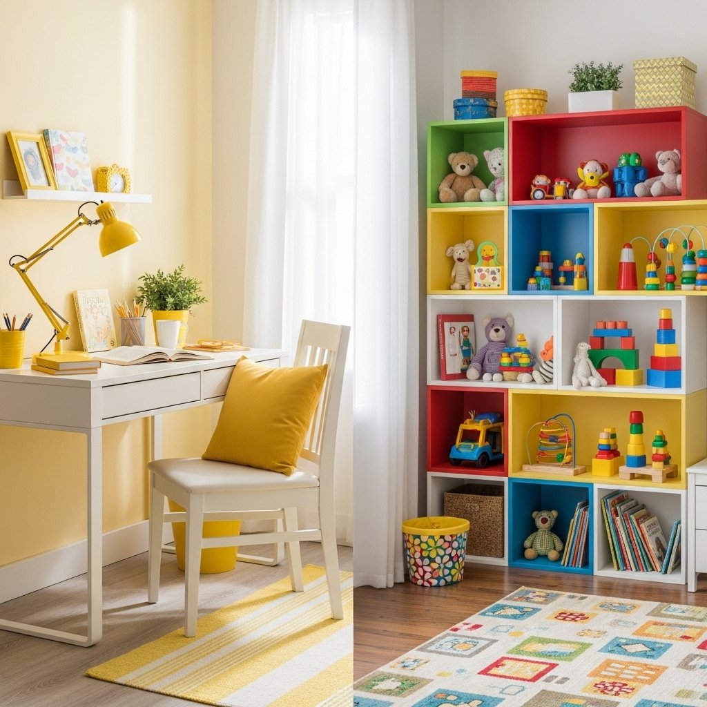 Creative themed corners for playful spaces