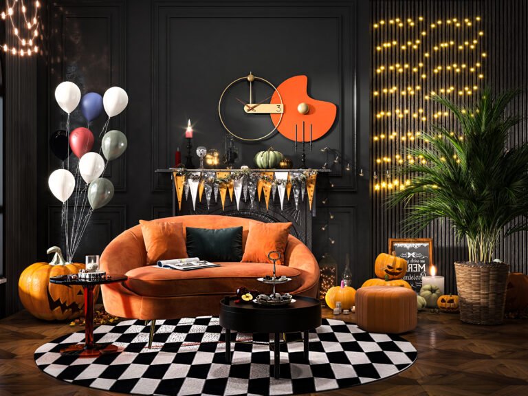 Spooky Living Room Decor Ideas: Halloween Room Decor