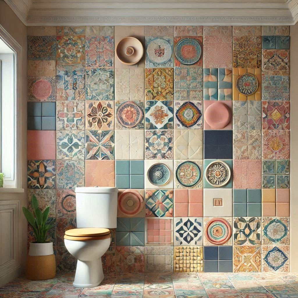 Handpainted Solid Color Mexican Tiles | Rustica House
