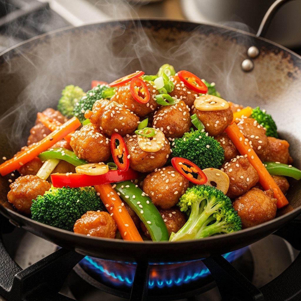 Flavorful spicy chicken stir fry recipe