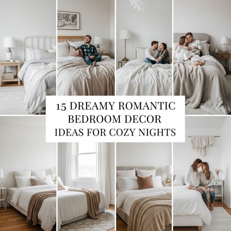 15 Dreamy Romantic Bedroom Decor Ideas for Cozy Nights