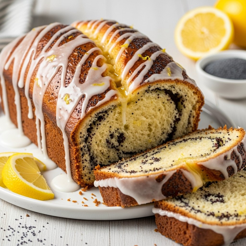 Zesty lemon glaze sweet bread recipe