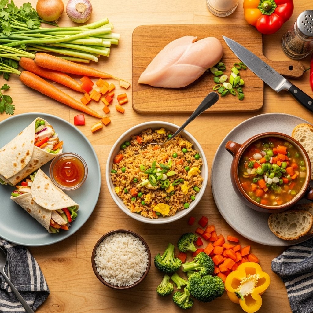 Easy bonus meal idea leftover night