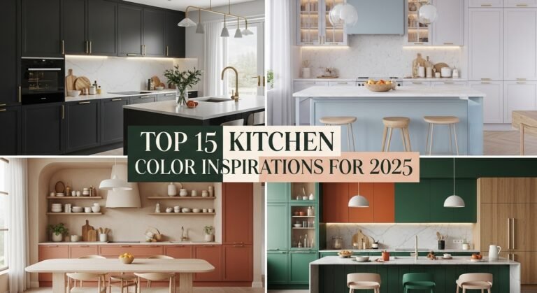 15+ Kitchen Color Palette Ideas for 2025: Stylish & Functional