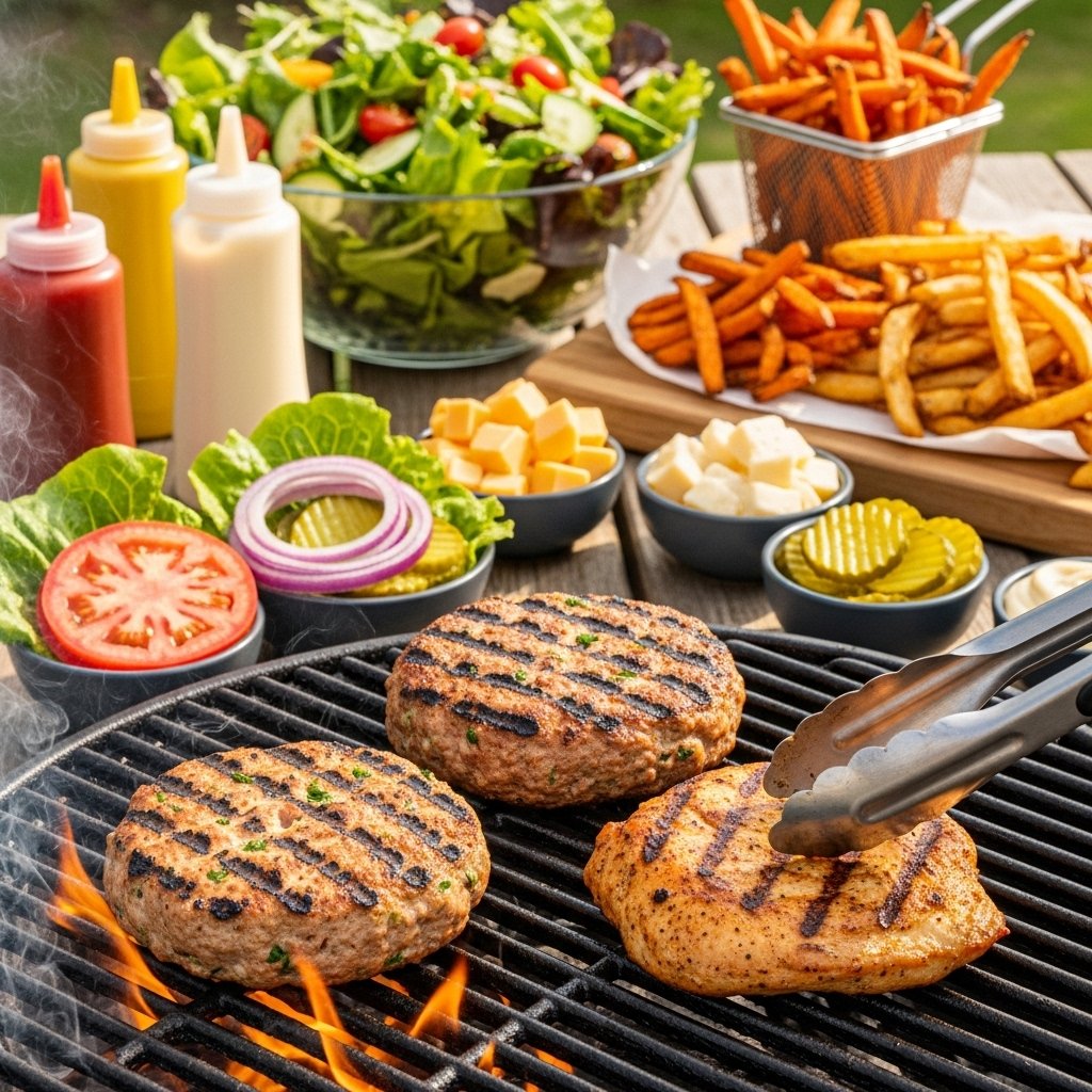 Turkey or Chicken Burgers