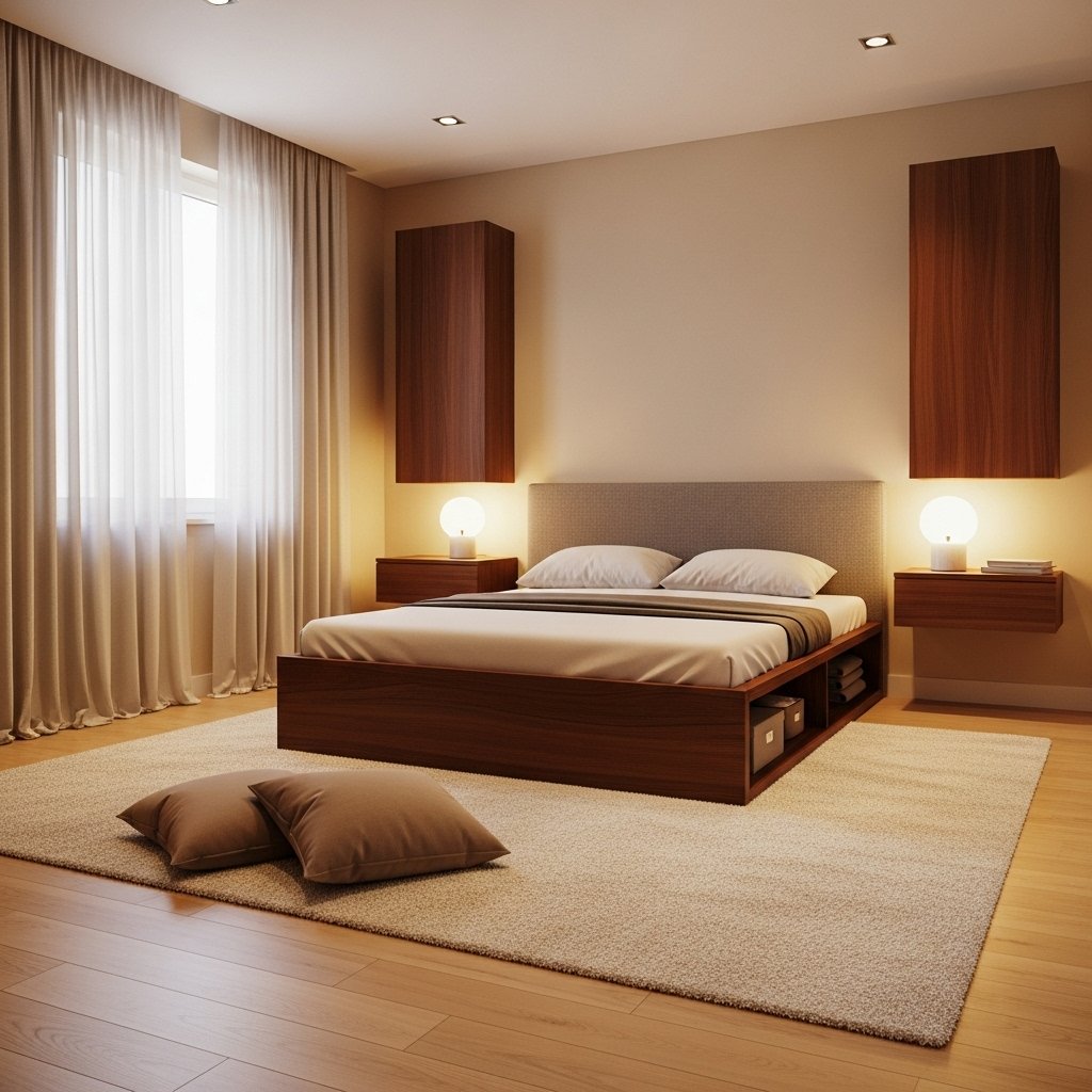 Simple cosy minimalist design for homes