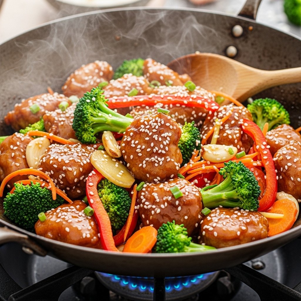Delicious honey soy chicken dinner recipe