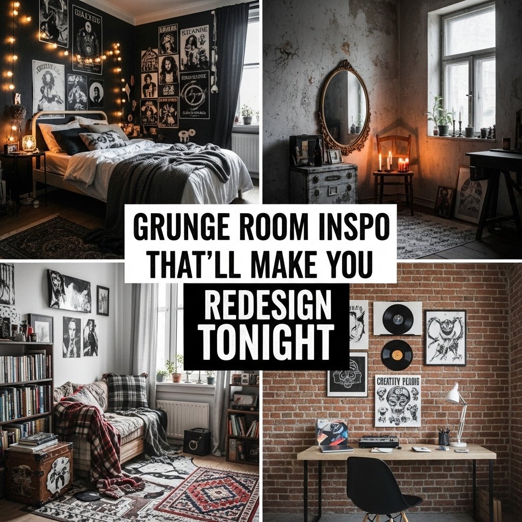 10 Grunge Room Inspo That’ll Make You Redesign TONIGHT