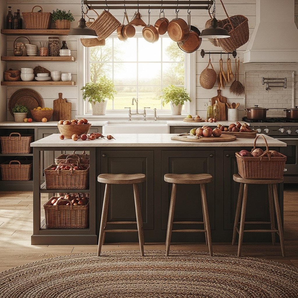 Farmhouse Kitchen Design Touches Ideas