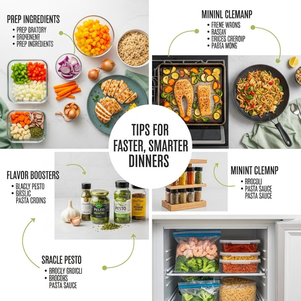 Helpful tips for faster smarter dinners