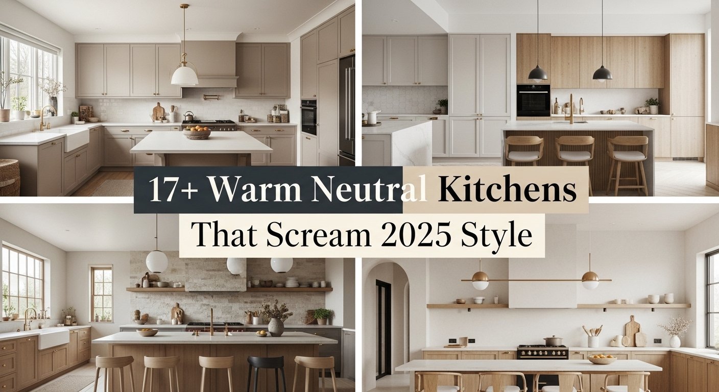 17+ Warm Neutral Kitchen Ideas 2025: Create a Cozy, Timeless Space