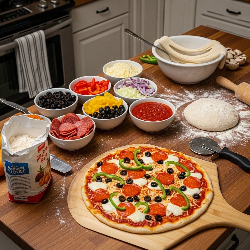 Tasty Thursday homemade pizza dinner idea