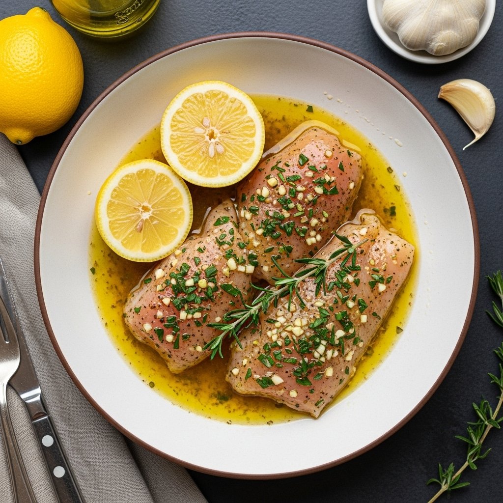 Zesty lemon herb chicken dinner recipe