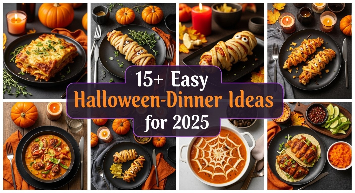 15+ Easy Halloween-Themed Dinner Ideas for 2025