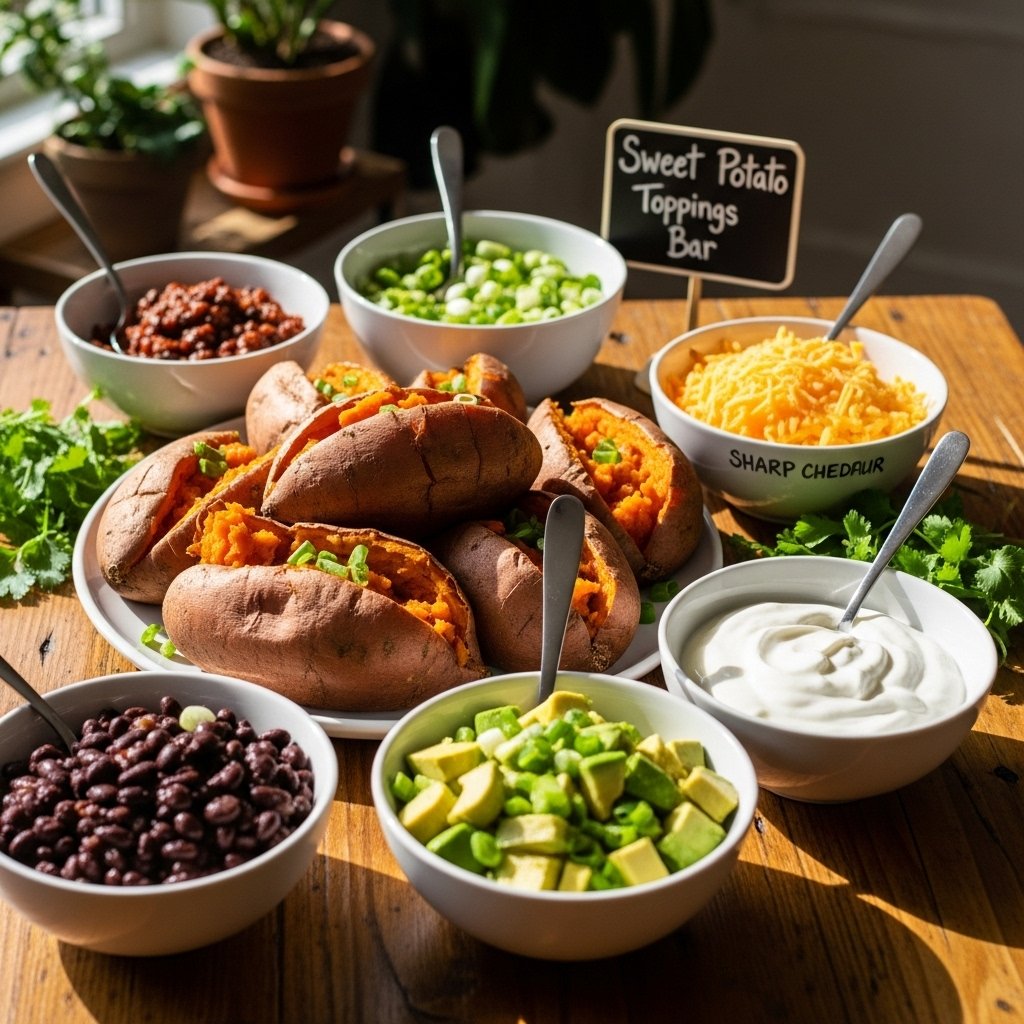 Potato Toppings Bar