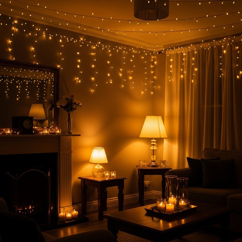 Soft lighting with warm glow ambiance