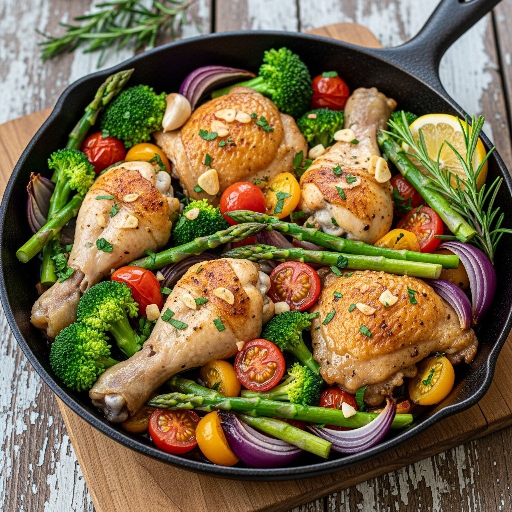 One-pan garlic butter chicken recipe
