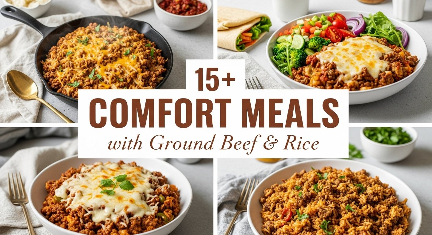 15+ Recipes with Ground Beef and Rice (Easy & Delicious Ideas for 2025)
