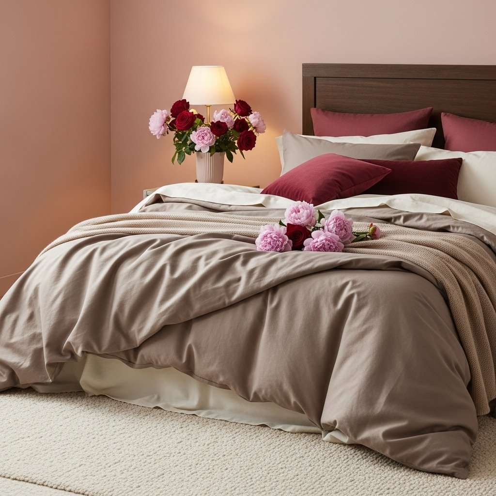 Romantic color palette for coffee bar